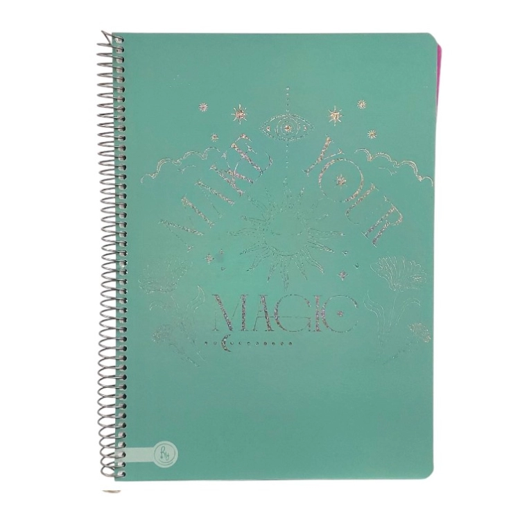 Cuaderno Universitario con Espiral RY Premium Semi Rigido 20x28 Art.1075